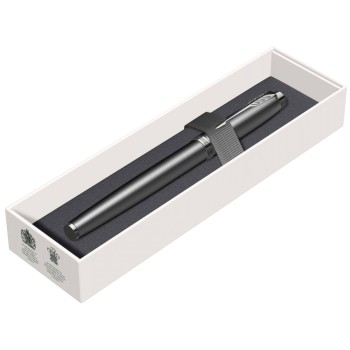 Ручка перьевая Parker IM Achromatic F317, Matt Black BT (Перо F)