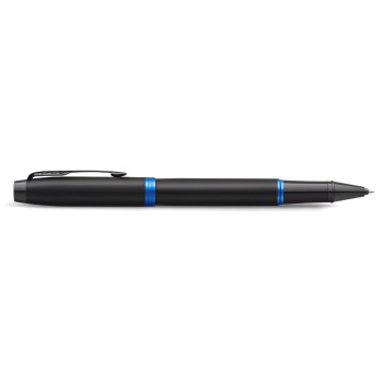 Ручка-роллер Parker IM Vibrant Rings T315, Flame Blue PVD