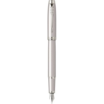 Ручка перьевая Parker IM Monochrome F328, Champagne PVD GT (Перо M)