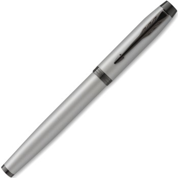 Ручка перьевая Parker IM Achromatic F317, Matt Grey BT (Перо F)