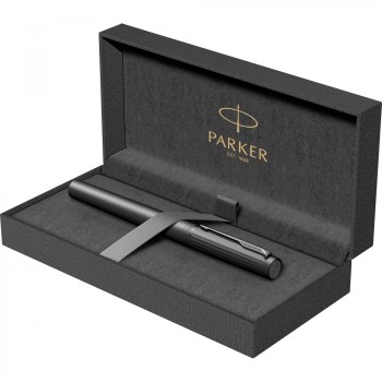 Ручка перьевая Parker Ingenuity Core F570, Matt Lacquer Black BT (Перо F)