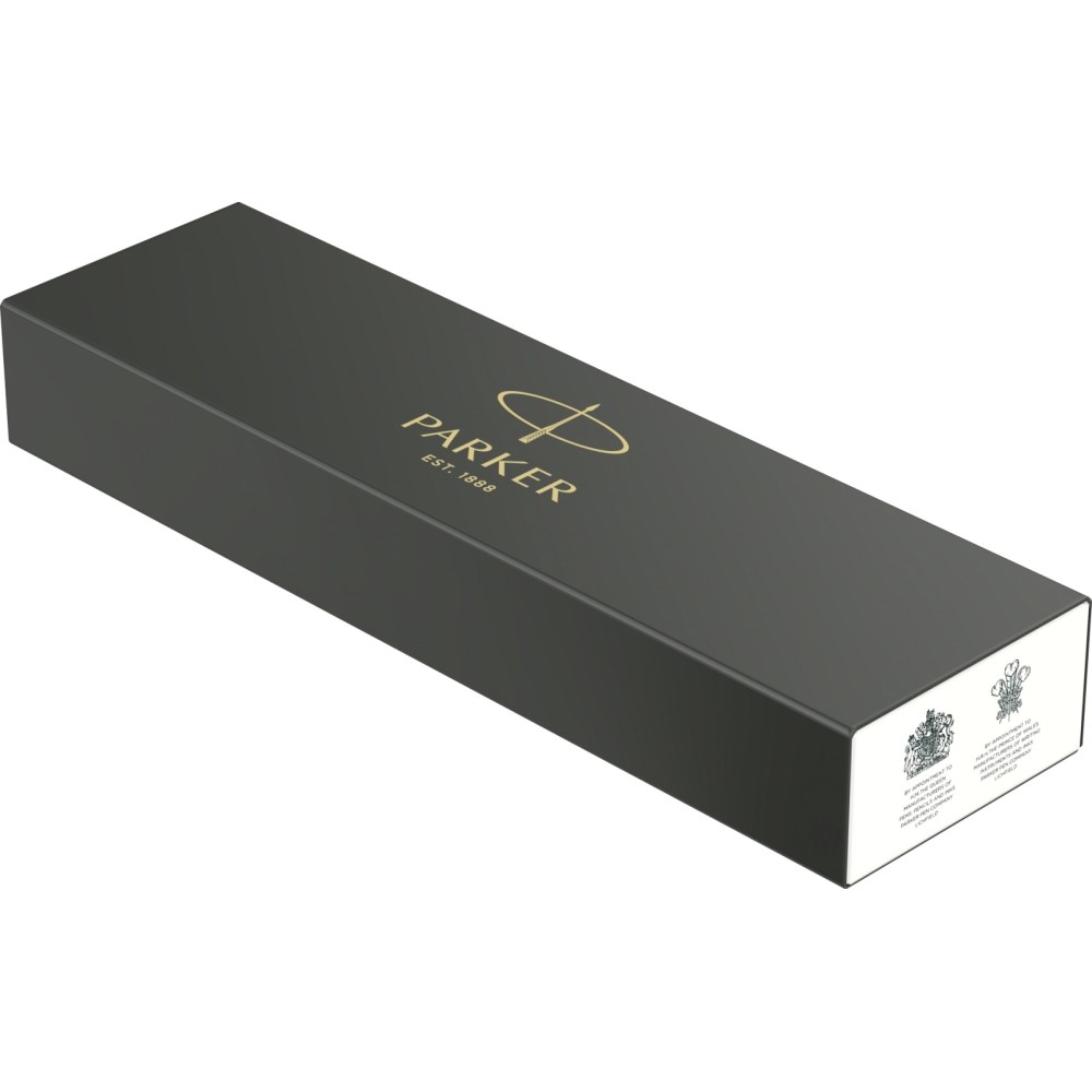 Подарочный набор: Ручка шариковая Parker Jotter Monochrome XL, Stainless Steel CT + Ежедневник Silver SS